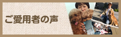 ご愛用者の声